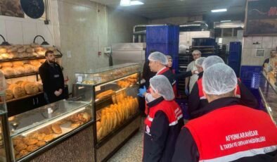 Ekmek fırınlarına yönelik denetim