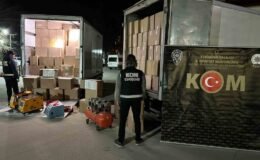 Eskişehir’de 5 milyon 800 bin makaron ve kilolarca kaçak tütün ele geçirildi