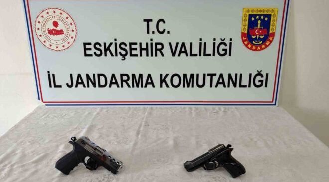 Eskişehir’de silah kaçakçılığı operasyonu