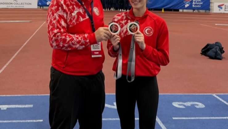 Eskişehirli atletizm sporcusundan Balkan’da altın madalya