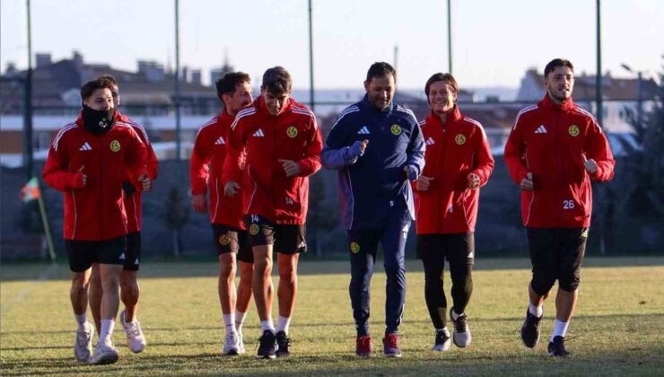 Eskişehirspor, Afyonspor maçı için hazırlanıyor