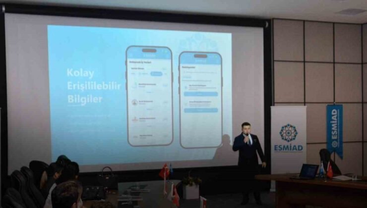 ESMİAD mobil uygulamasını lansmanla tanıtıldı