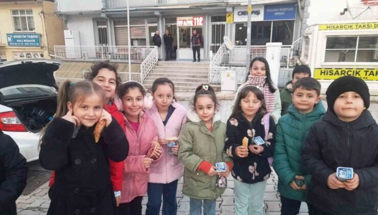 Hisarcık’ta minikler oruçlarını Ramazan topu eşliğinde açtı