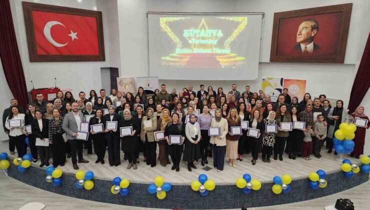 Kütahya’da eTwinning başarı ödül töreni düzenlendi