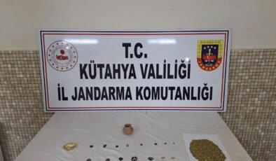 Kütahya’da Roma ve Bizans dönemine ait tarihi eserler ele geçirildi