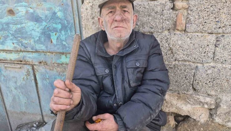 Metruk evde yalnız yaşayan yaşlı adam yaşam mücadelesi veriyor