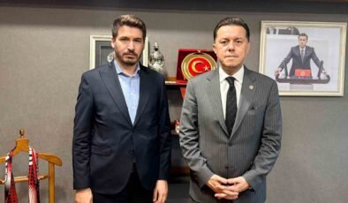 Milletvekili Hatipoğlu, AK Parti Odunpazarı Başkanı Bandırma’yı TBMM’nde ağırladı