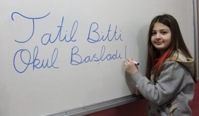 Okullarda ikinci dönem başladı: Ders zili çaldı