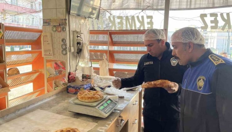 Osmaneli’nde ramazan pidesine gramaj denetimi