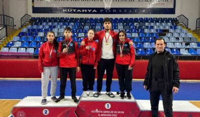 Pazarlar Spor Lisesi’nden, taekwondo il müsabakalarına damga