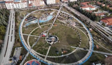 Recep Tayyip Erdoğan Millet Bahçesi’nde çalışmalarda sona gelindi