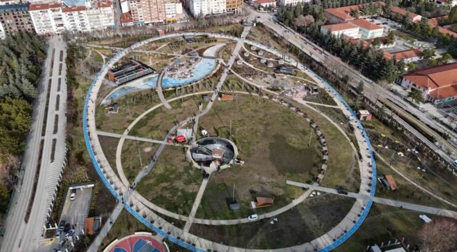 Recep Tayyip Erdoğan Millet Bahçesi’nde çalışmalarda sona gelindi