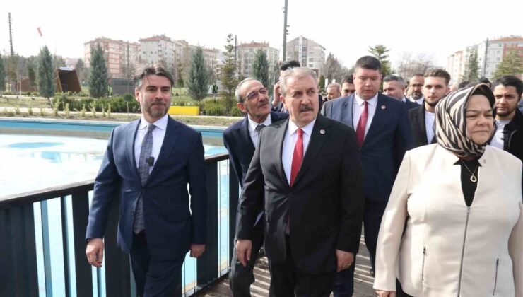 Recep Tayyip Erdoğan Millet Bahçesi’nin yeniden düzenlenmiş hali göz doldurdu