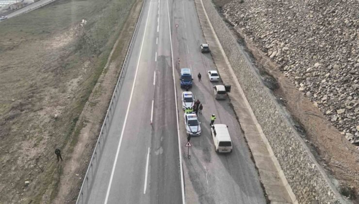 Simav’da drone destekli trafik denetimi gerçekleştirildi