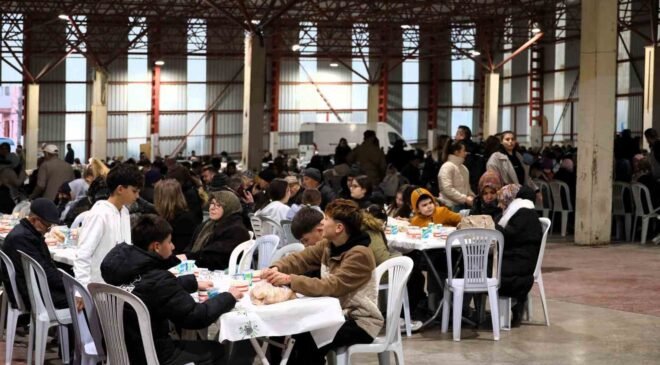 Söğüt’te geleneksel iftar sofrası