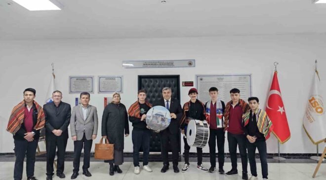 Sünnetci’ye öğrencilerden Ramazan ziyareti