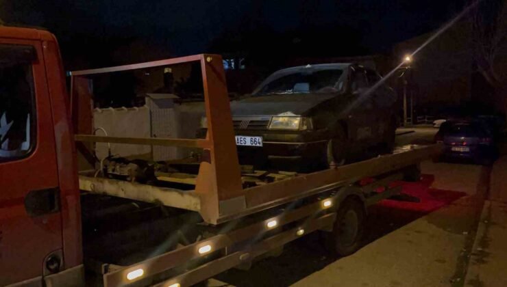 Sürücü ’dur’ ihtarına uymayıp kaçtı, ara sokakta terk ettiği araca 27 bin TL para cezası kesildi