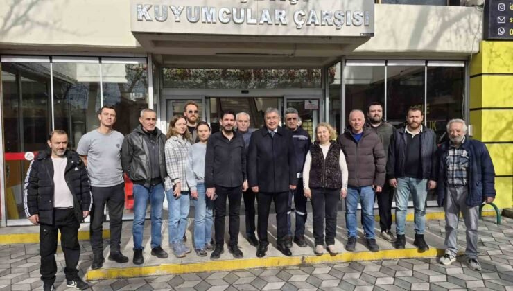 Vali Yılmaz, kapı kapı dolaşıp esnafı ziyaret etti