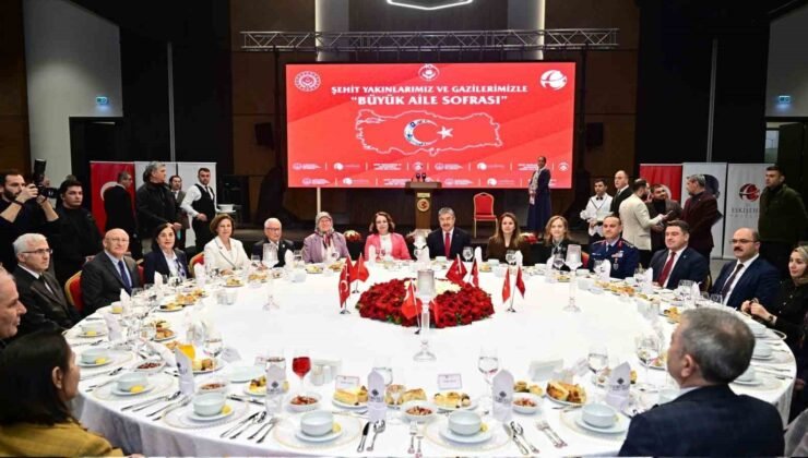 Vali Yılmaz, şehit yakınları ve gazilerle “Büyük Aile Sofrası”nda buluştu