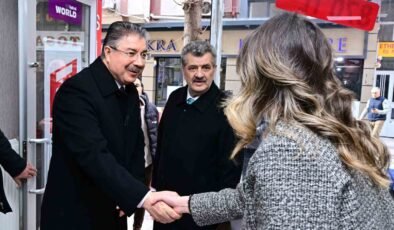 Vali Yılmaz’ın esnaf ziyaretleri sürüyor