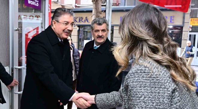 Vali Yılmaz’ın esnaf ziyaretleri sürüyor