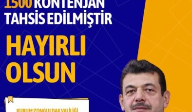 Muammer Avcı: Zonguldak’a 1500 kişilik İUP kontenjanı ayrıldı