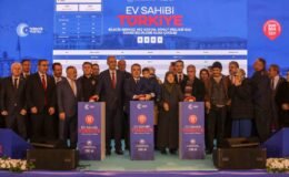 Yüzyılın Konut Projesi” kapsamında inşa edilecek bin 419 adet sosyal konutun kura çekimi gerçekleştirildi