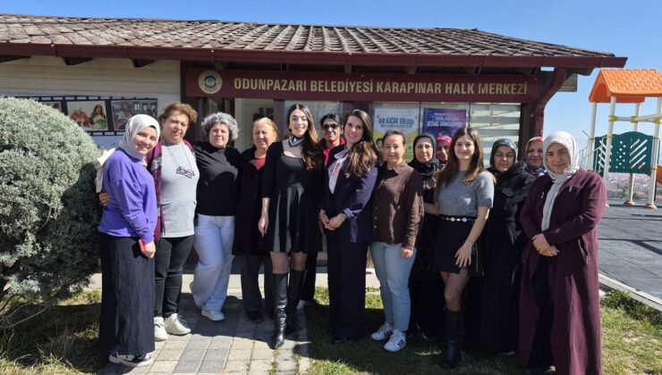 Odunpazarı ve Baro’dan Mahallelerde Kadınlara Yönelik Hak Bilgilendirmesi