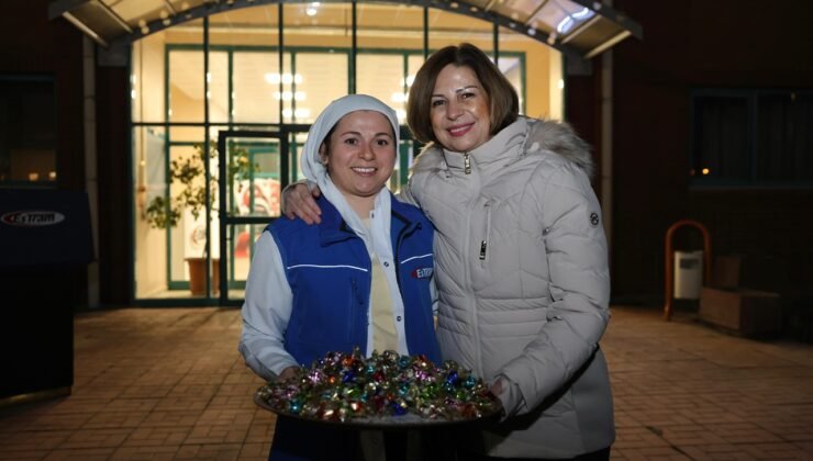 Ayşe Ünlüce’den Sabah Mesaisindeki Personele Bayram Ziyareti