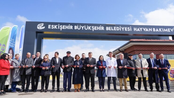 Eskişehir’de Modern Hayvan Bakımevi Hizmete Açıldı