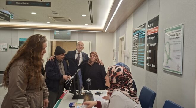 İl Sağlık Müdürü Bildirici’den Hastanelere Ziyaret: “Erken Teşhis Hayat Kurtarır”