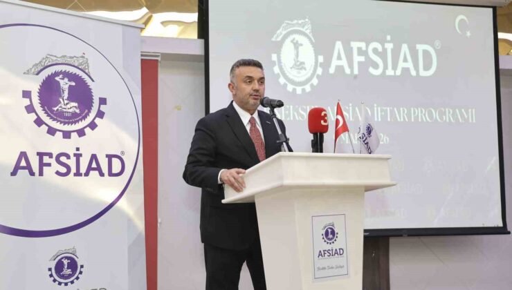 AFSİAD üyeleri iftarda bir araya geldi