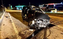 Afyonkarahisar’da trafik kazası: 1 ölü, 1 yaralı