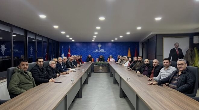 AK Parti Bilecik’te Haftalık İl Yönetim Kurulu Toplantısı gerçekleştirildi