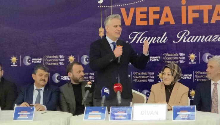 AK Parti Genel Başkan Yardımcısı Hasan Basri Yalçın Kütahya’da teşkilatla buluştu