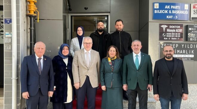 Bakan Yardımcısı Madak AK Parti Bilecik İl Başkanlığında