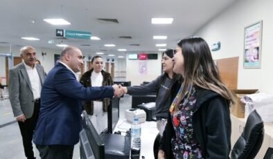 Başkan Albayrak, sağlık çalışanları ile bir araya geldi