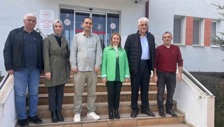 Başkan Tekin’den sağlık çalışanlarına vefa dolu ziyareti