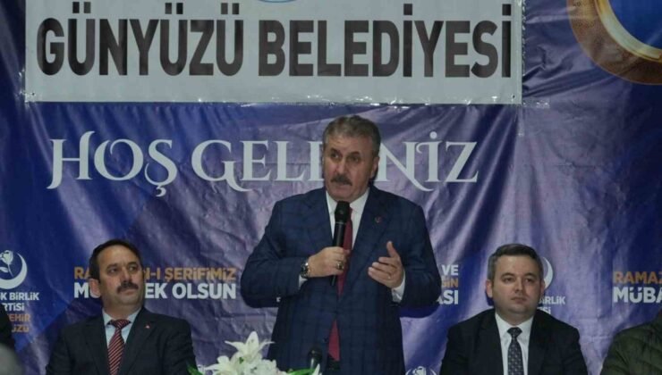 BBP Genel Başkanı Destici: “Türkiye güçlü olmak zorunda”