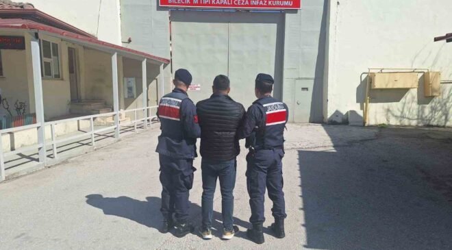 Bilecik’te 3 yıl 9 ay hapis cezası olan şahıs yakalandı
