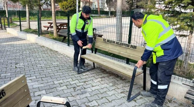 Bilecik’te bahar hazırlıkları başladı