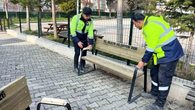 Bilecik’te bahar hazırlıkları başladı