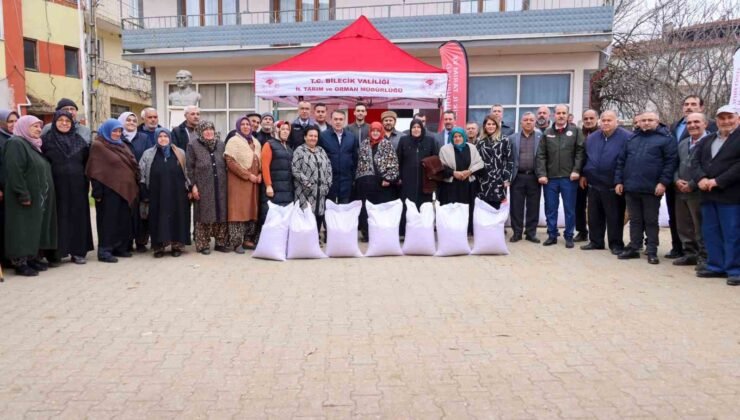 Bilecik’te ‘Nohut Tohumu Dağıtım’ programı gerçekleştirildi