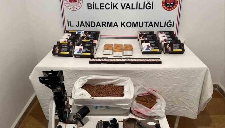 Bilecik’te kaçak sigara operasyonu