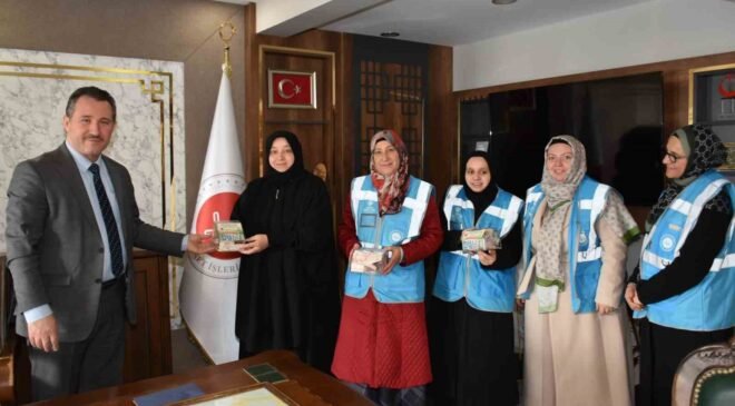 Bilecik’te öğrencilerden Filistin’e destek