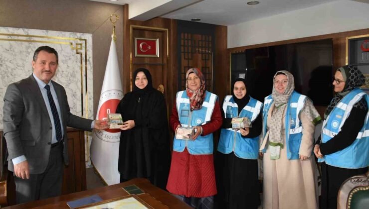 Bilecik’te öğrencilerden Filistin’e destek