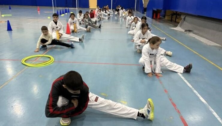 Bilecik’te tekvandocuların performansı yoğun antrenmanlarla yükseliyor