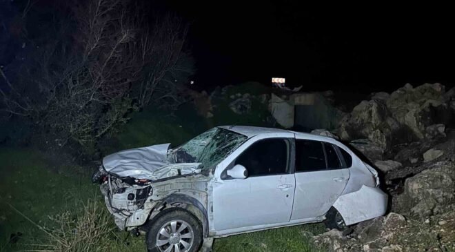 Bilecik’te yağış kazayı beraberinde getirdi: 1 yaralı