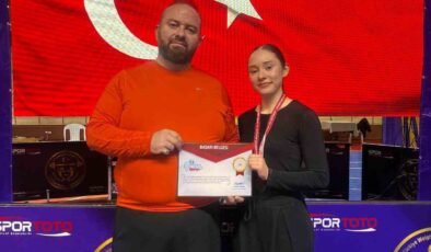 Bilecikli sporcu Türkiye ikincisi oldu