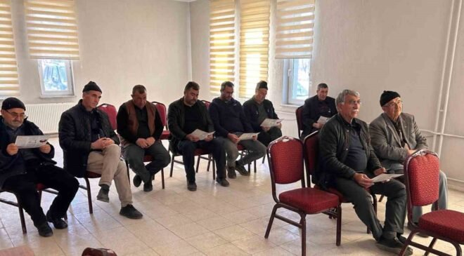 Çiftçilere yönelik doğru sulama ve gübreleme eğitimi